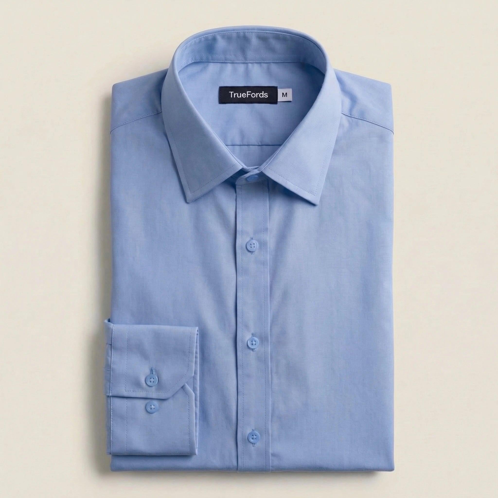 Northfords wrinkle-free shirt comparison with regular cotton shirt