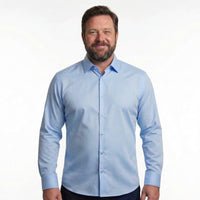Northfords shirt tone-on-tone button detail
