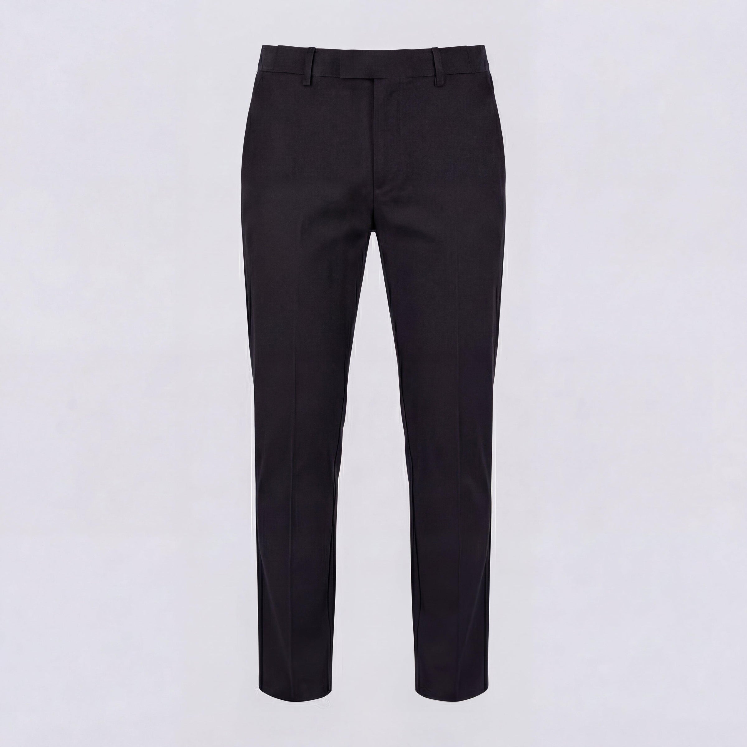 Northfords wrinkle-free trousers crease line detail