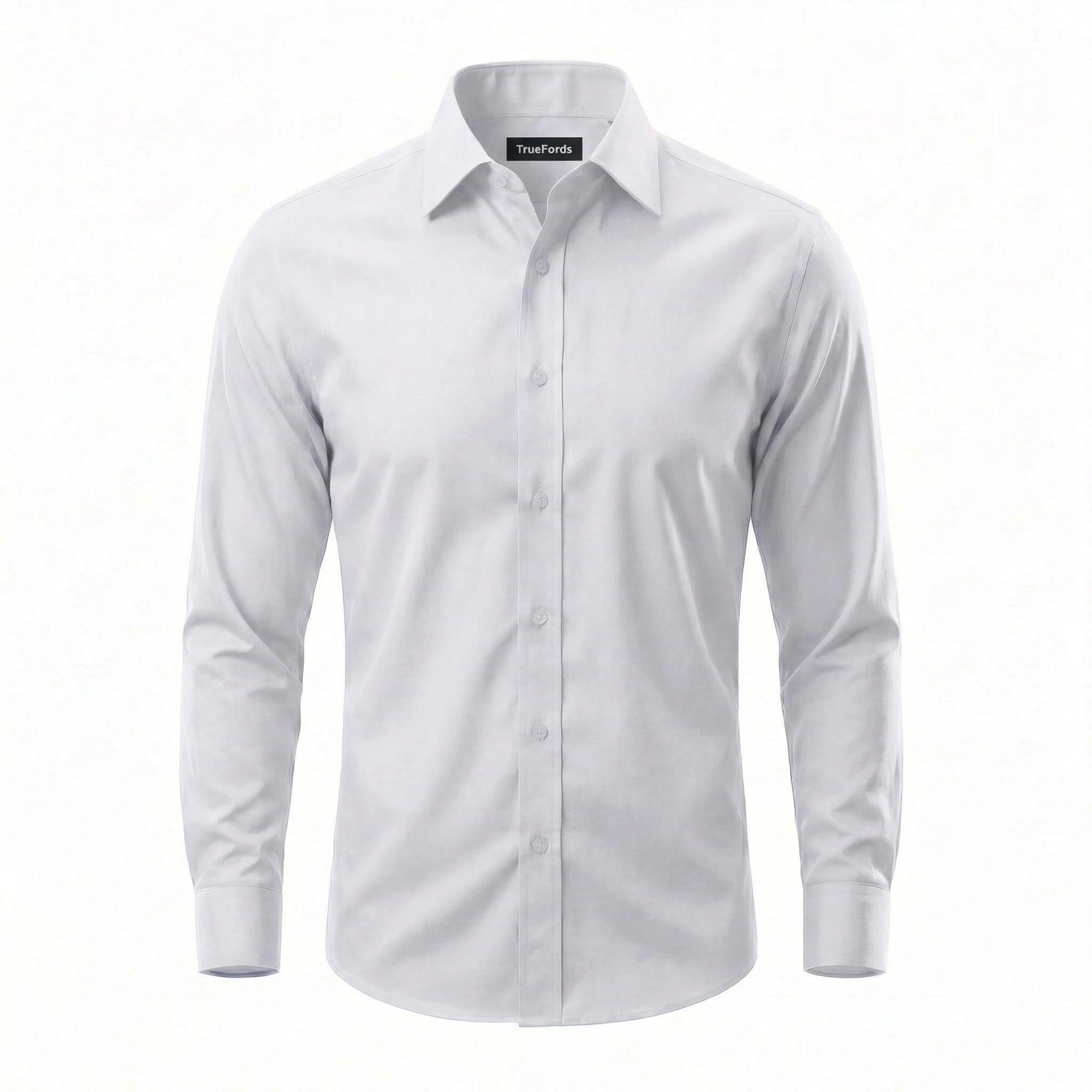 Northfords wrinkle-free shirt straight from wash no iron needed